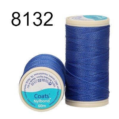 thread Nylbond 60m 100% bonded nylon jeans blue - ccoat450506008132