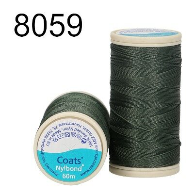 thread Nylbond 60m 100% bonded nylon Dark Green - ccoat450506008059