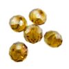 rondelle 8x10mm topaz yellow AB (10pcs) China - k1071