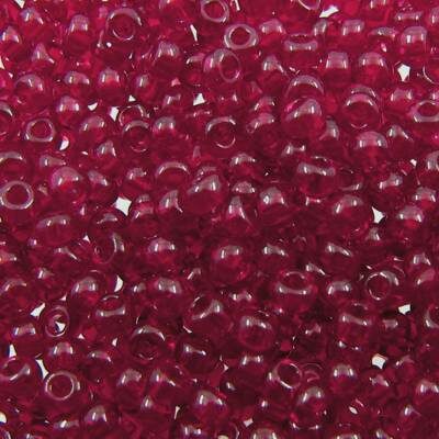seed beads N8 Siam Ruby (25g) Czech - j1528