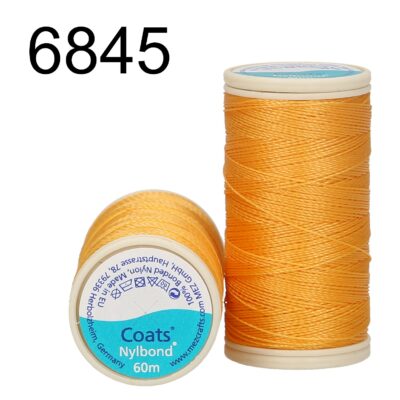 thread Nylbond 60m 100% bonded nylon Yellow - ccoat450506006845