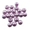 bead round 8mm (20pcs) dusty pink - k1016