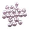 bead round 8mm (20pcs) pale pink - k1012