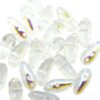 beads Chilli 4x11mm Crystal AB (24pcs) Czech - j3116