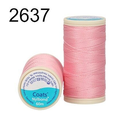 thread Nylbond 60m 100% bonded nylon l.pink - ccoat450506002637