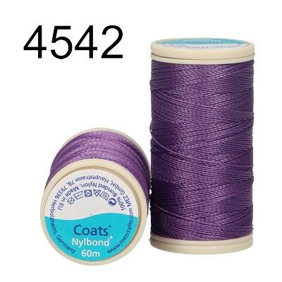 thread Nylbond 60m 100% bonded nylon d.violet - ccoat450506004542