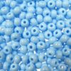 seed beads N6 Baby Blue (25g) Czech - j1031