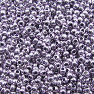 seed beads N10 Light Pastel Violet Metallic (25g) Czech - j1565