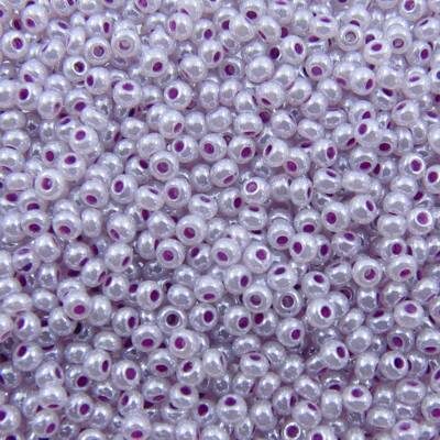 seed beads N10 Pearl Purple (25g) Czech - j273