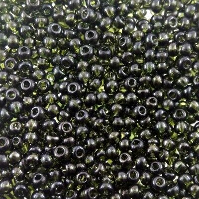 seed beads N10 Dark Olivine (25g) Czech - j274