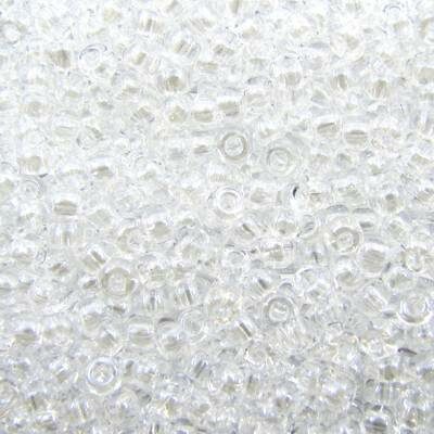 seed beads N8 Crystal Sfinx (25g) Czech - j1555