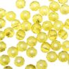 bead flat round faceted Rondelle 3x4mm (50pcs) Sun - k1334