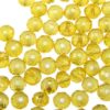 bead flat round faceted Rondelle 3x4mm (50pcs) Sun - k1335