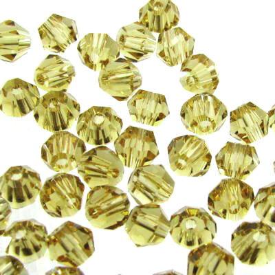 glass MC beads Rondelle 4mm (50pcs) Sun