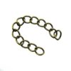 extender chain 5mm antique - k1207