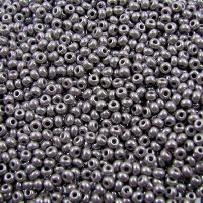(Latviski) pērlītes N10 pelēkvioletas pārklātas "Violet sfinx" (25g) Čehija