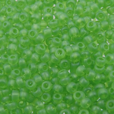 seed beads N10 Olive Green matt (25g) Czech - j1625