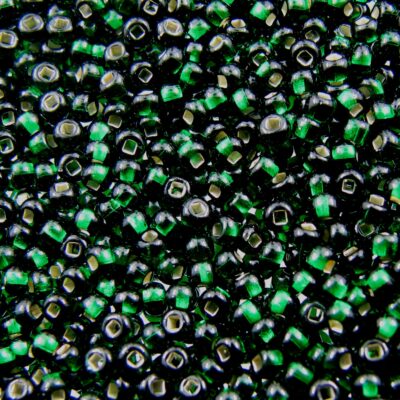 seed beads N10 Chrysolite Silver lined [] (25g) Czech - j1634