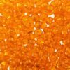 seed beads N11 Orange transp. (25g) Czech - j319