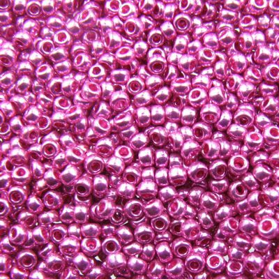 seed beads N11 Rose Metallic (25g) Czech - j1666