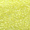 seed beads N10 Crystal L.Yellow lined (25g) Czech - j1685