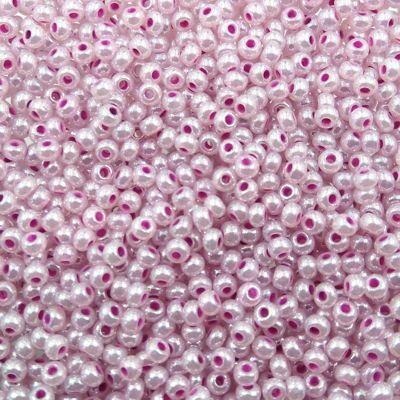 seed beads N10 Violet Ceylon (25g) Czech - j1734