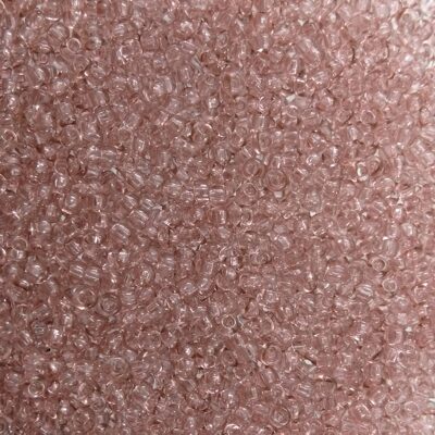 seed beads N10 Crystal Pink solgel dyed (25g) Czech - j1758