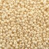 seed beads N10 Cream Shell (25g) Czech - j1816