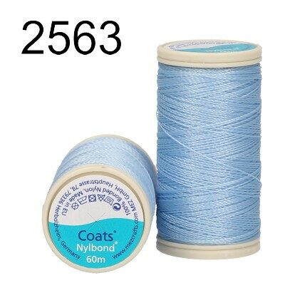 thread Nylbond 60m 100% bonded nylon Baby Blue - ccoat450506002563