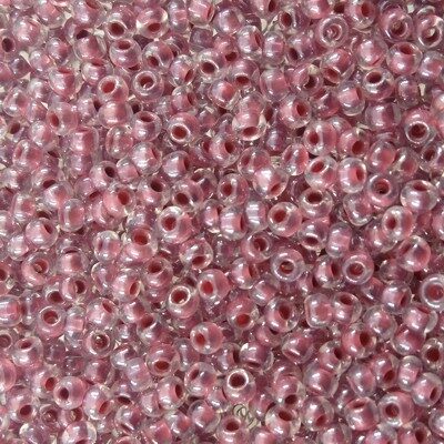 seed beads N10 Crystal Violet lined Sfinx (25g) Czech - j1856