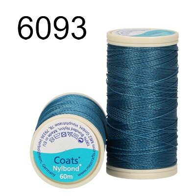 thread Nylbond 60m 100% bonded nylon blue - ccoat450506006093