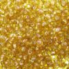 seed beads N9 Yellow transp. (25g) India - 2291
