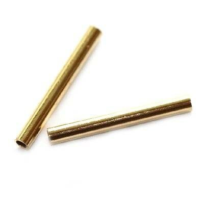 bugle 13mm gold plated - f3088