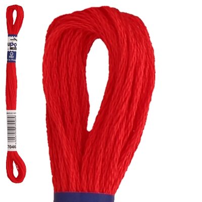 thread mouline 8m PUPPETS (Hungary) red 7046 - pup_7046