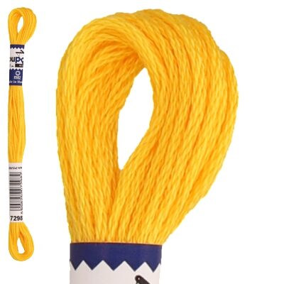 thread mouline 8m PUPPETS (Hungary) yellow 7298 - pup_7298
