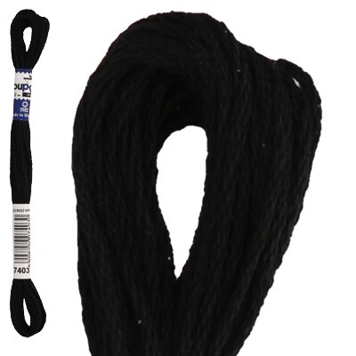 thread mouline 8m PUPPETS (Hungary) black 7403 - pup_7403