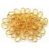 jump ring 6x8mm 14K gold plated (20pcs) - k1598