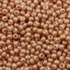 seed beads N10 Pastel Orange Terra dyed (25g) Czech - j1587