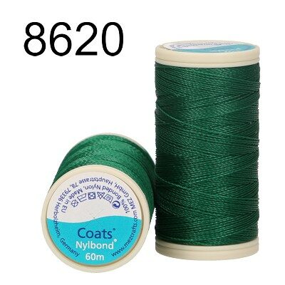 thread Nylbond 60m 100% bonded nylon Green - ccoat450506008620