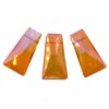 bead trapeze 20x11x7mm Fire Opal AB - k1050