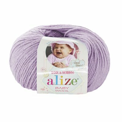 (Latviski) dzija ALIZE Baby Wool (40% vilna/40% akrils/20% bambuss