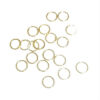 jump ring 5mm (20pcs) gold color - k1634-z