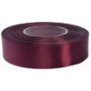 satin ribbon 25mm deep red (1m) - lente-25mm8060