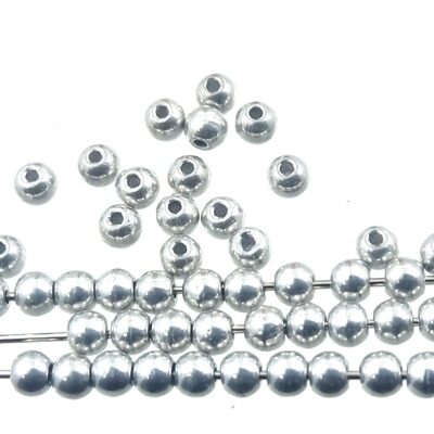 (Latviski) pērle apaļa 2mm (50gab) Crystal Labrador full