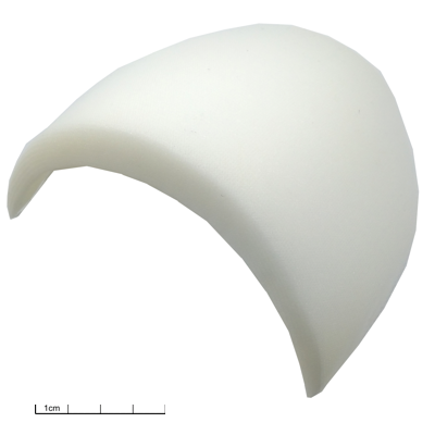 shoulder pads 17x12.5cm white (2 pcs) - polst-9