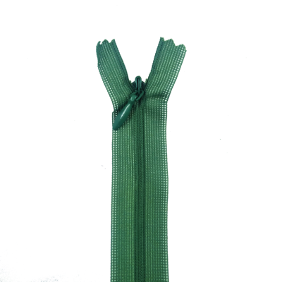 zipper hidden 20cm green - zip_20-za4