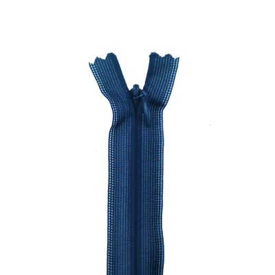 zipper hidden 20cm dark blue - zip_20-tzi
