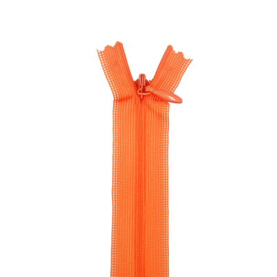 zipper hidden 20cm orange - zip_20-or