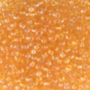 seed beads N8 Light Topaz rainbow (25g) Czech - j1947