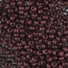 seed beads N8 Chocolate Brown (25g) Czech - j1988